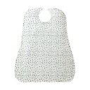 【送料無料】カネモ商事 LOr食事用エプロン花柄パープル 1セット(5枚)