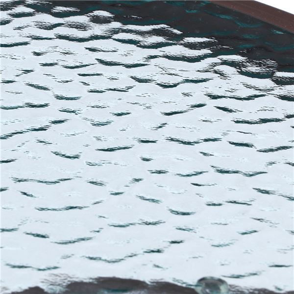 【送料無料】ガラステーブル ブラウン 幅60×奥行60×高さ70cm 組立品【代引不可】 生活用品・インテリア・雑貨 花 ガーデニング ガーデンファニチャー テーブル レビュー投稿で次回使える2000円クーポン全員にプレゼント