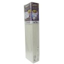 〔6個セット〕 風呂ふた 風呂フタ 70cm×140cm用 薄型 折りたたみ式 フラット形 コンパクト 裏面防滑加工 SGマーク認定 浴室
