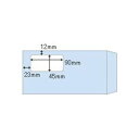 【送料無料】(まとめ)ヒサゴ 窓つき封筒 長形3号 アクアMF41 1箱(100枚) 【×3セット】