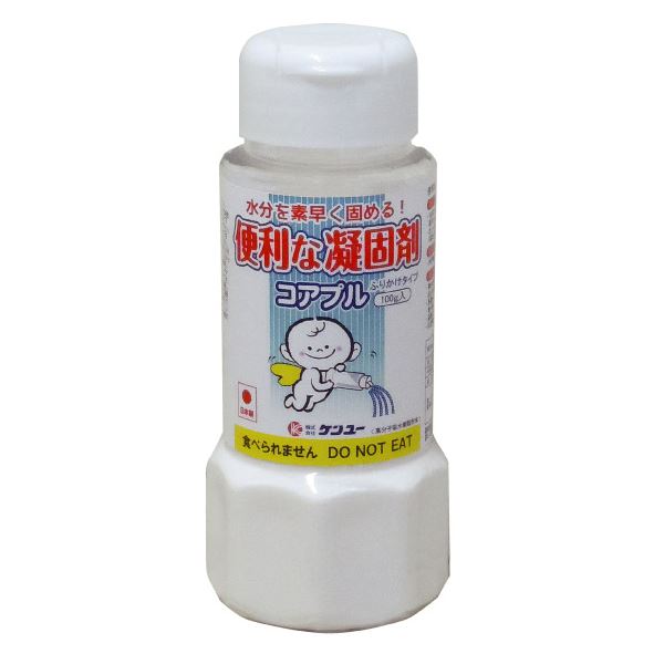 【送料無料】便利な凝固剤 コアプル ふりかけタイプ 100g入 15個セット