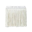 (まとめ)TRUSCO モップ 白色K-E8-260-W 1個【×10セット】