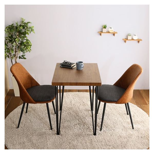 ダイニングセット3点セット約幅75...