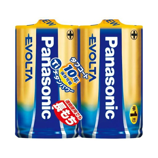 (まとめ) Panasonic 単1エボルタ 2個LR20EJ/2SE【×10セット】 (まとめ) Panasonic 単1エボルタ 2個LR20EJ/2SE【×10セット】