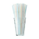 【送料無料】(まとめ)日本デキシー 曲がるストロー4色アソート KST601FS 1セット(300本:100本×3パック)【×50セット】