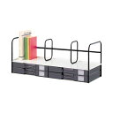 【送料無料】ライオン事務器 引出し付本立 W667×D243×H274mm 引出しA4ヨコ2段2列 L-40 1台
