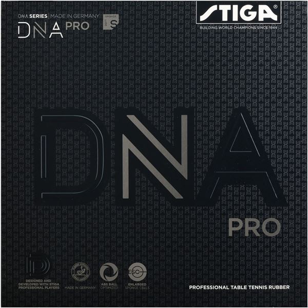 【送料無料】STIGA（スティガ） テンション系裏ソフトラバー DNA PRO S ディーエヌエー プロ S ブラック 厚 スポーツ・レジャー スポーツ用品・スポーツウェア 卓球用品 卓球ラケット用ラバー レビュー投稿で次回使える2000円クーポン全員にプレゼント