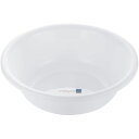【送料無料】〔まとめ〕 洗い桶 洗面器 約直径32.7cm 容量約4.6L ホワイト 3セット 抗菌 リッチェル シンプルトーン 浴室 風呂