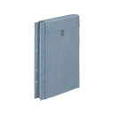 【送料無料】コクヨ 布製図面袋(4穴) A4面 ファスナー式 セ-FZ419-3 1セット(10個)
