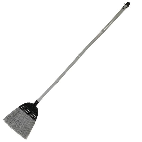 【送料無料】庭ほうき/掃除用品 【長柄】 幅22×奥行き3×高さ125cm 化繊ブラシ 【40個セット】