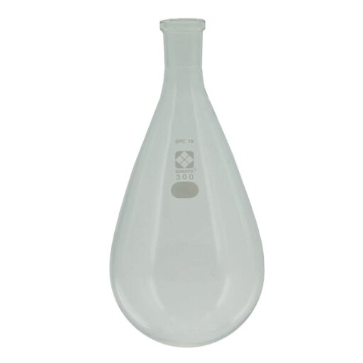【送料無料】SPCなす形フラスコ 300mL 【030120-19300】 【送料無料】SPCなす形フラスコ 300mL 【030120-19300】