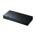 【送料無料】サンワサプライ ギガビット対応スイッチングハブ 24ポート・マグネット付き LAN-GIGAP2402BK 1台