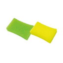 【送料無料】(まとめ)オカザキ 粗目キッチンスポンジ 1パック(2個)【×100セット】(3)