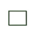 【送料無料】〔 木製額 〕 デッサン額 八ツ切サイズ 303×242mm グリーン 緑 壁掛けひも付き UVカットアクリル 木製 フレーム 額縁 額