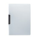 【送料無料】(まとめ) TANOSEE スライドクリップファイルA4タテ 黒 1セット(20冊) 【×10セット】