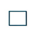 【送料無料】〔 木製額 〕 デッサン額 八ツ切サイズ 303×242mm ブルー 青 壁掛けひも付き UVカットアクリル 木製 フレーム 額縁 額