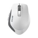 【送料無料】(まとめ)バッファロー 無線 BlueLEDプレミアムフィットマウス Mサイズ ホワイト BSMBW500MWH 1個【×2セット】(2)