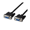 【送料無料】(まとめ)エレコム環境対応RS-232Cケーブル(ノーマル) D-Sub9pinメス 1.5m C232N-ECO915 1本【×3セット】