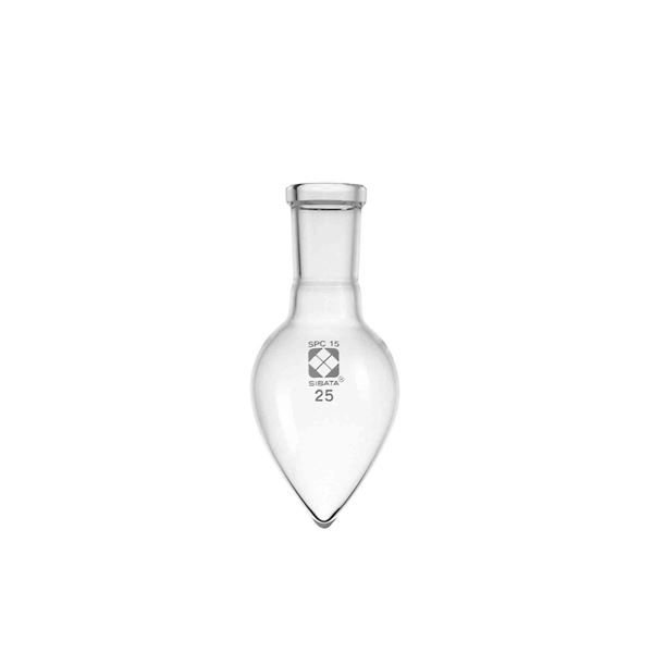 【送料無料】SPC剣先梨形フラスコ 25mL 【030130-152500】