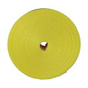 【送料無料】(まとめ) TRUSCO ナイロン平ベル 1.2t×25mm×5m 黄色 TNB255-Y 1巻 【×5セット】