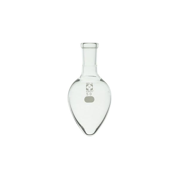 【送料無料】SPC梨形フラスコ 50mL 【030130-1550】