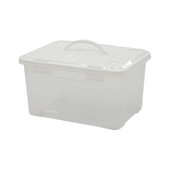 【送料無料】（まとめ） 天馬 プロフィックスフリーボックス35ハンドル付 ホワイト 811000261 1個 【×5セット】