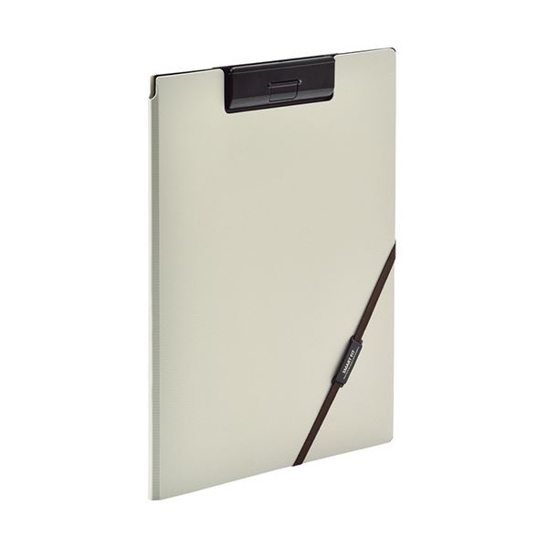 【送料無料】リヒトラブ SMART FIT クリップファイル A4 ベージュ F-7560-16 1セット(10枚)