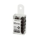 【送料無料】(まとめ)コクヨ ダブルクリップ(Scel-bo)個箱タイプ 極豆 口幅13mm 黒 クリ-J37D 1箱(10個)【×100セット】