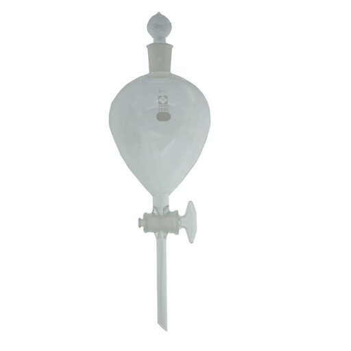 【送料無料】分液ロート ガラスコック付 2L 【014210-2000】 【送料無料】分液ロート ガラスコック付 2L 【014210-2000】