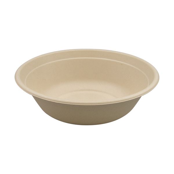 【送料無料】(まとめ)パックスタイル BB竹バガス どんぶり 直径205×高さ60mm 1パック(50枚) 【×3セット】