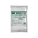 【送料無料】(まとめ) TRUSCO 厚手ポリ袋 縦230×横170×t0.1 100枚入 透明 B-1723 1パック(100枚) 【×3セット】