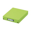 (まとめ) LIHITLAB デスクトレー G8300-6 黄緑【×10セット】