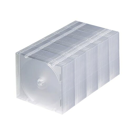 【送料無料】サンワサプライ Blu-ray・DVD・CDケース(スリムタイプ・50枚セット・クリア) FCD-PU50CLN2 【送料無料】サンワサプライ Blu-ray・DVD・CDケース(スリムタイプ・50枚セット・クリア) FCD-PU50CLN2