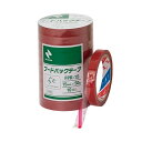 【送料無料】(まとめ) ニチバン フードパックテープ 15mm×50m 赤 FPR-15 1パック(10巻) 【×3セット】
