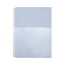 【送料無料】(まとめ) キングジム ハーフポケット厚口 A4判 タテ型 青 【×10セット】