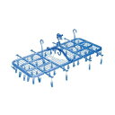 【送料無料】洗濯ハンガー ピンチハンガー 幅41〜61.5cm 56ピンチ ネット ロック付 ニッコー 超スーパー56ハンガー 洗濯用品 ランドリー用品