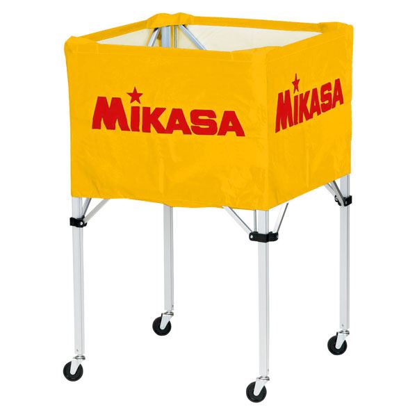 【送料無料】MIKASA（ミカサ）器具 ボールカゴ 箱型・大（フレーム・幕体・キャリーケース3点セット） イエロー 【BCSPH】 スポーツ・レジャー スポーツ用品・スポーツウェア その他のスポーツ用品 レビュー投稿で次回使える2000円クーポン全員にプレゼント