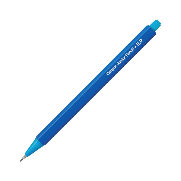 【送料無料】(まとめ)コクヨ 鉛筆シャープ(キャンパスジュニアペンシル)0.9mm(軸色:ブルー)PS-C100B-1P 1セット(10本)【×5セット】