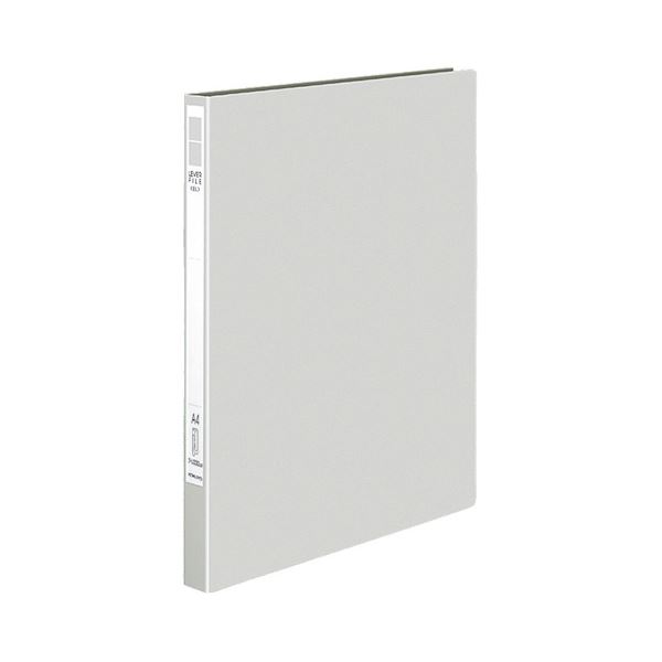 【送料無料】コクヨ レバーファイル(EZe) A4タテ 120枚収容 背幅24mm ライトグレー フ-U330LM 1セット(10冊)