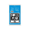 【送料無料】(まとめ)日本サニパック サニパックN-21Nシリーズ 20L 青 N-21-BL 1パック(10枚)【×50セット】