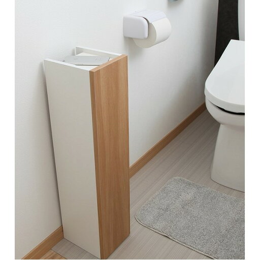 【送料無料】スリム トイレ隙間収納/トイレラック 【ナチュラル】 幅16cm 薄型 コンパクト 日本製 トイレ用品 【完成品】【代引不可】 【送料無料】スリム トイレ隙間収納/トイレラック 【ナチュラル】 幅16cm 薄型 コンパクト 日本製 トイレ用品 【完成品】【代引不可】