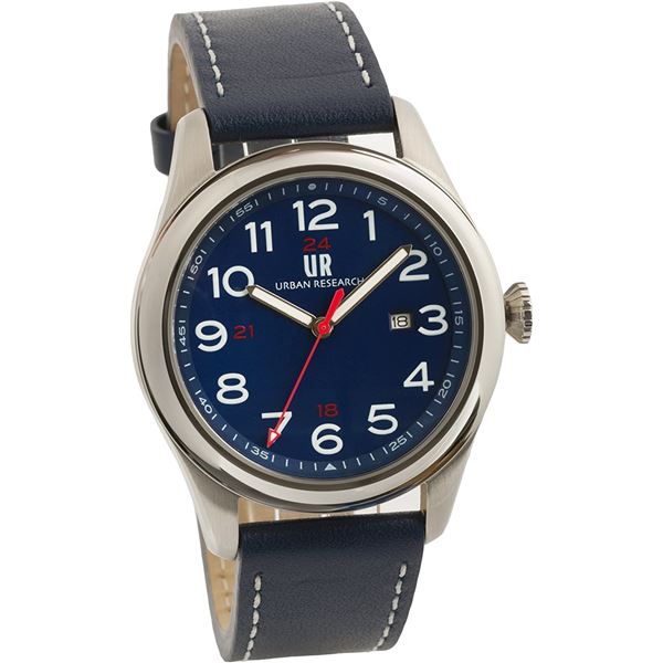 【送料無料】URBAN RESEARCH(アーバンリサーチ) 腕時計 UR001-02 メンズ ブルー ファッション 腕時計 メンズ(男性) レビュー投稿で次回使える2000円クーポン全員にプレゼント