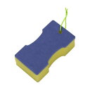 【送料無料】(まとめ) 激落ちバスクリーナー/バススポンジ 【マイクロベロア】 吊り下げ紐つき 風呂掃除 【60個セット】