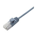 【送料無料】(まとめ) エレコムツメ折れ防止スリムLANケーブル(Cat6) ブルー 15.0m LD-GPST/BU150 1本 【×10セット】
