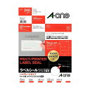 【送料無料】(まとめ) エーワン ラベルシール A4 ハイグレード 12面20枚 75312 【×10セット】
