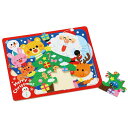 【送料無料】(まとめ) 木製クリスマスジグソーパズル クリスマスツリー 【×20セット】