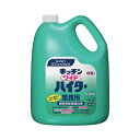 【送料無料】(まとめ) 花王 キッチンワイドハイター 業務用 3.5kg 1本 【×5セット】(3)