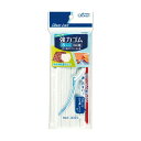 (まとめ)クロバー 強力ゴムスピードひも通しミニ付 8コール 8m 77-627 1パック 【×10セット】