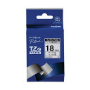 【送料無料】(まとめ) ブラザー ピータッチ TZeテープフレキシブルIDテープ 18mm 白/黒文字 TZE-FX241 1個 【×10セット】