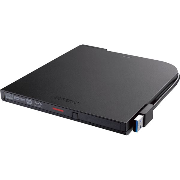 【送料無料】バッファロー USB3.2(Gen1)対応 ポータブルBDドライブ 書込ソフト添付 ブラック BRXL-PTV6U3-BKB AV・デジモノ AV・音響機器 記録用メディア その他の記録用メディア レビュー投稿で次回使える2000円クーポン全員にプレゼント